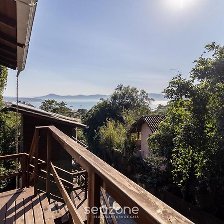Chale Rustico Vista Panoramica Para O Mar Mav002 Apartment Florianopolis Exterior photo
