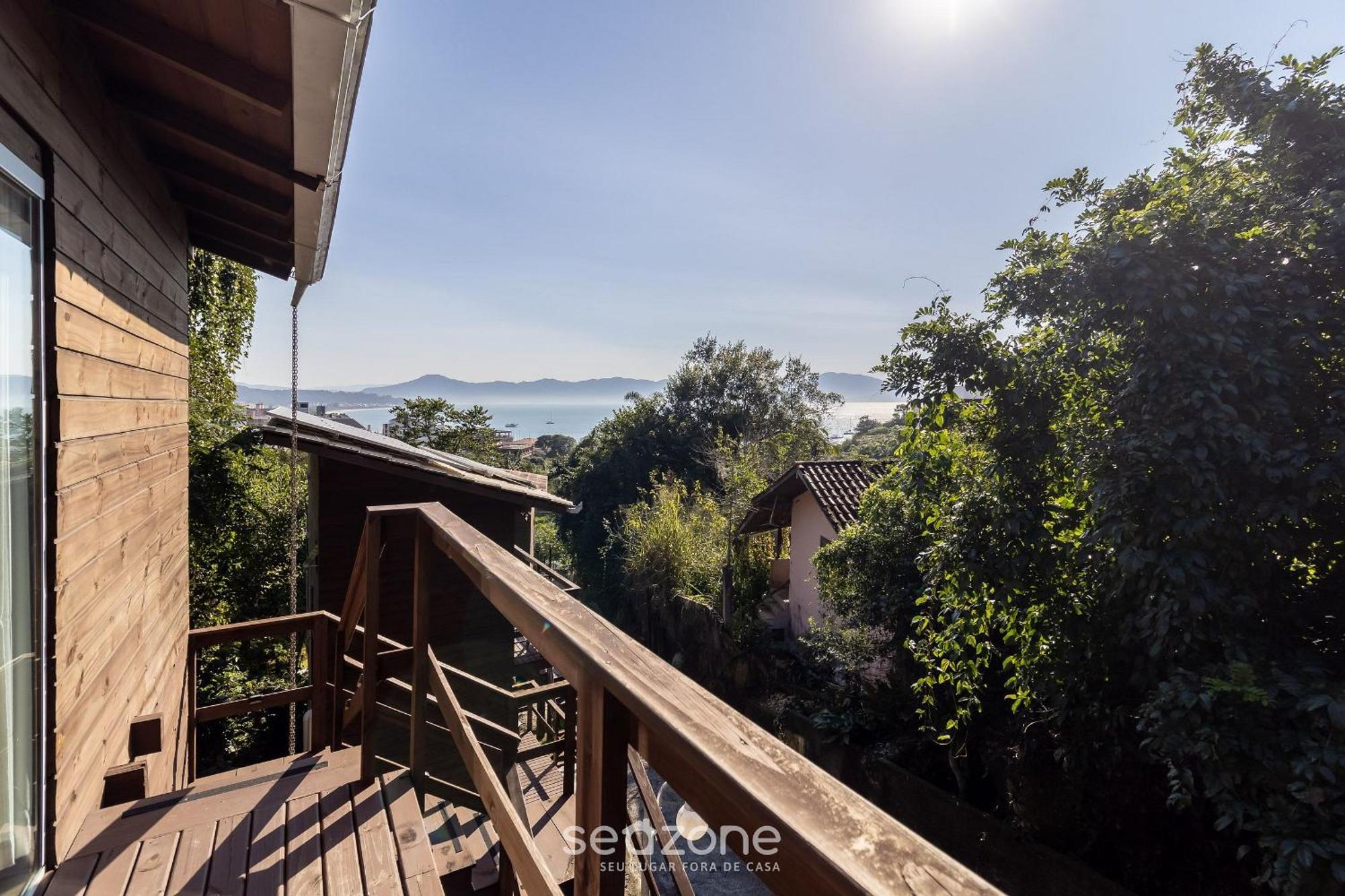Chale Rustico Vista Panoramica Para O Mar Mav002 Apartment Florianopolis Exterior photo